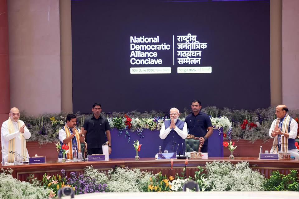 Sikkim CM Congratulates PM Modi on Historic Milestone at NDA Meeting