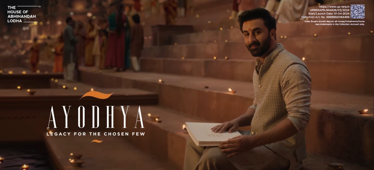 Ranbir Kapoor Fronts The House of Abhinandan Lodha&rsquo;s New Campaign for The Sarayu