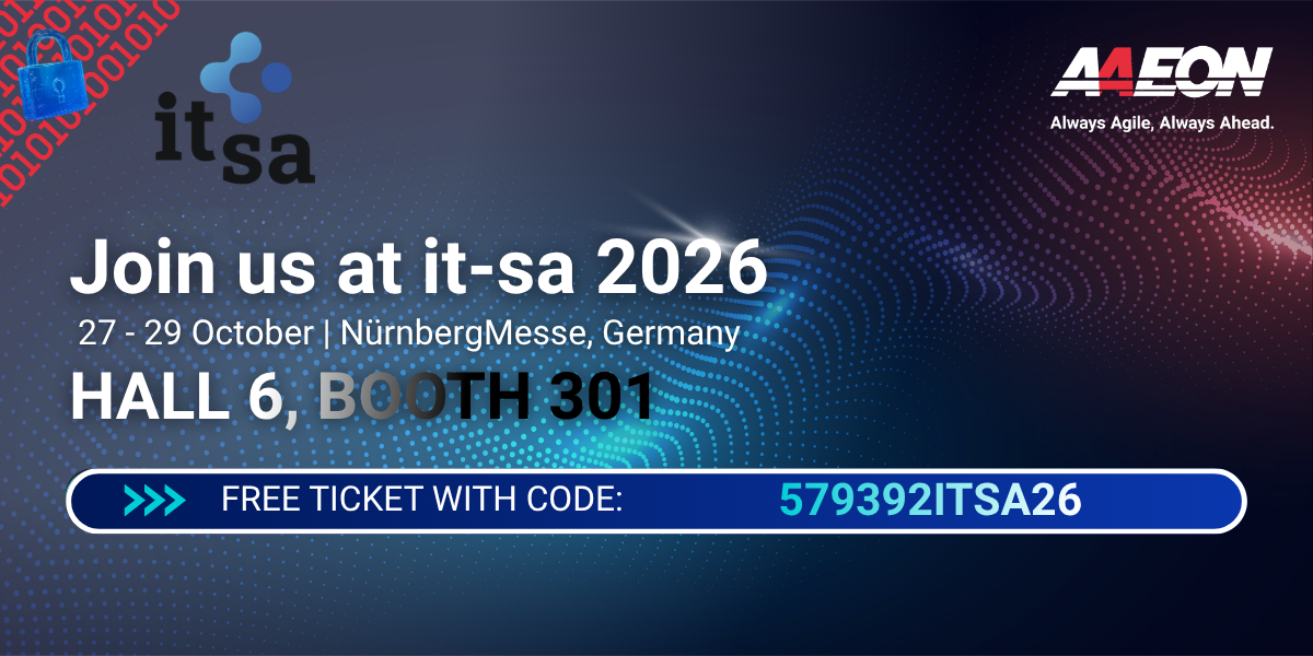 AAEON to Debut New Networking & Cybersecurity Solutions Powered by Intel Xeon 6 Processors at it-sa Expo&Congress 2026