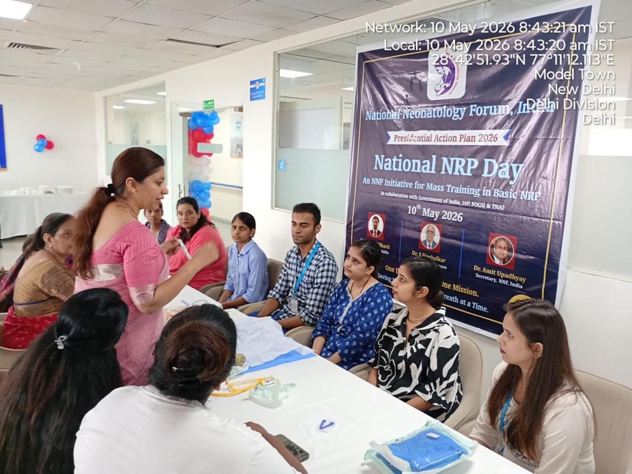 NRP Day Celebrated Across Delhi to Boost Newborn Survival