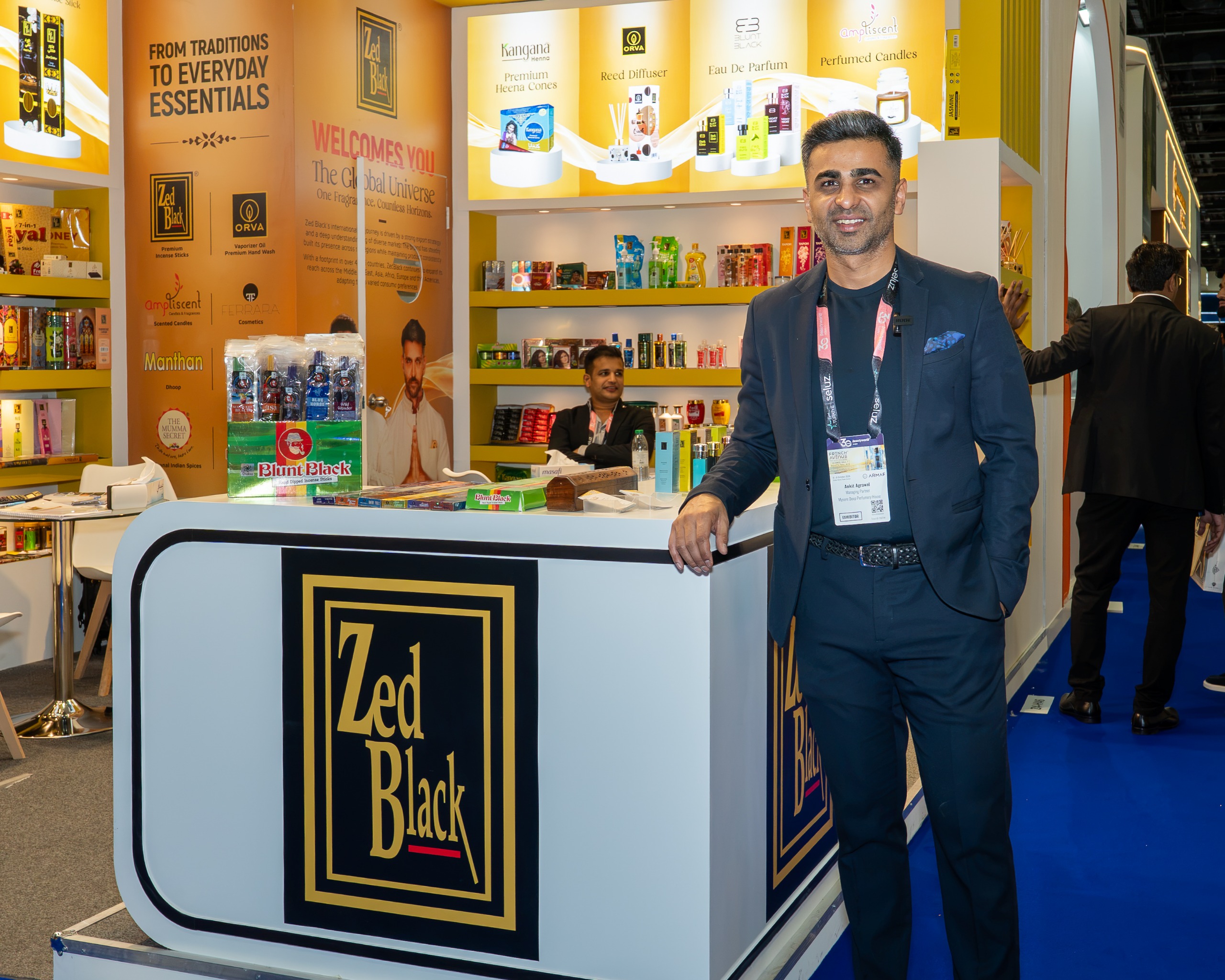 Zed Black Agarbatti Maker MDPH Showcases Its Global Fragrance Ambitions at Beautyworld Dubai
