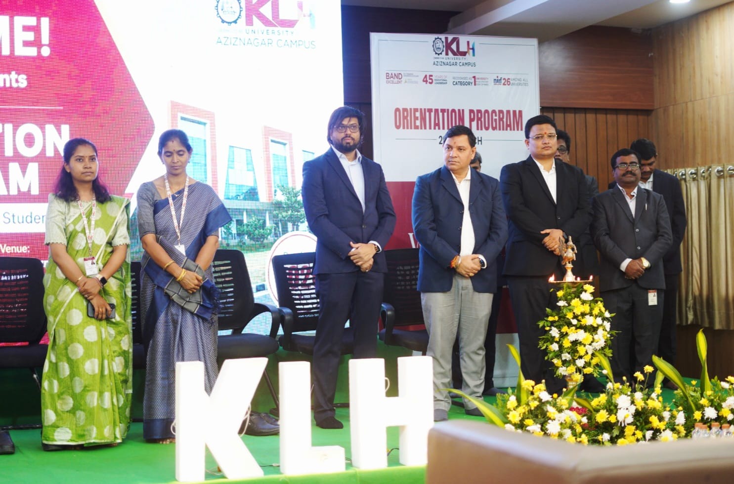 KLH Campus Hosts Grand Orientation Program for 2026 B.Tech Batch
