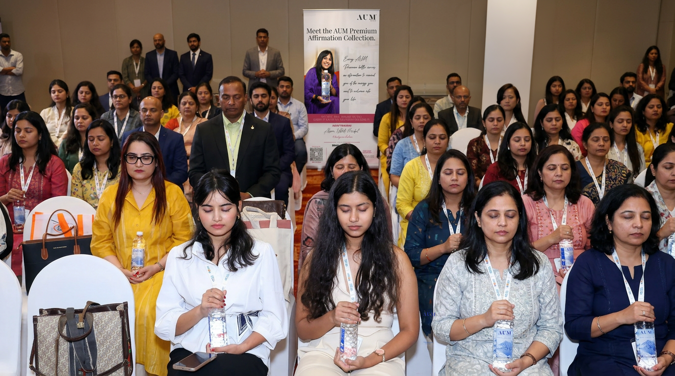 AUM Premium hosted a Manifestation Session for Women Leaders at the India Women Leadership & Growth Summit 2026