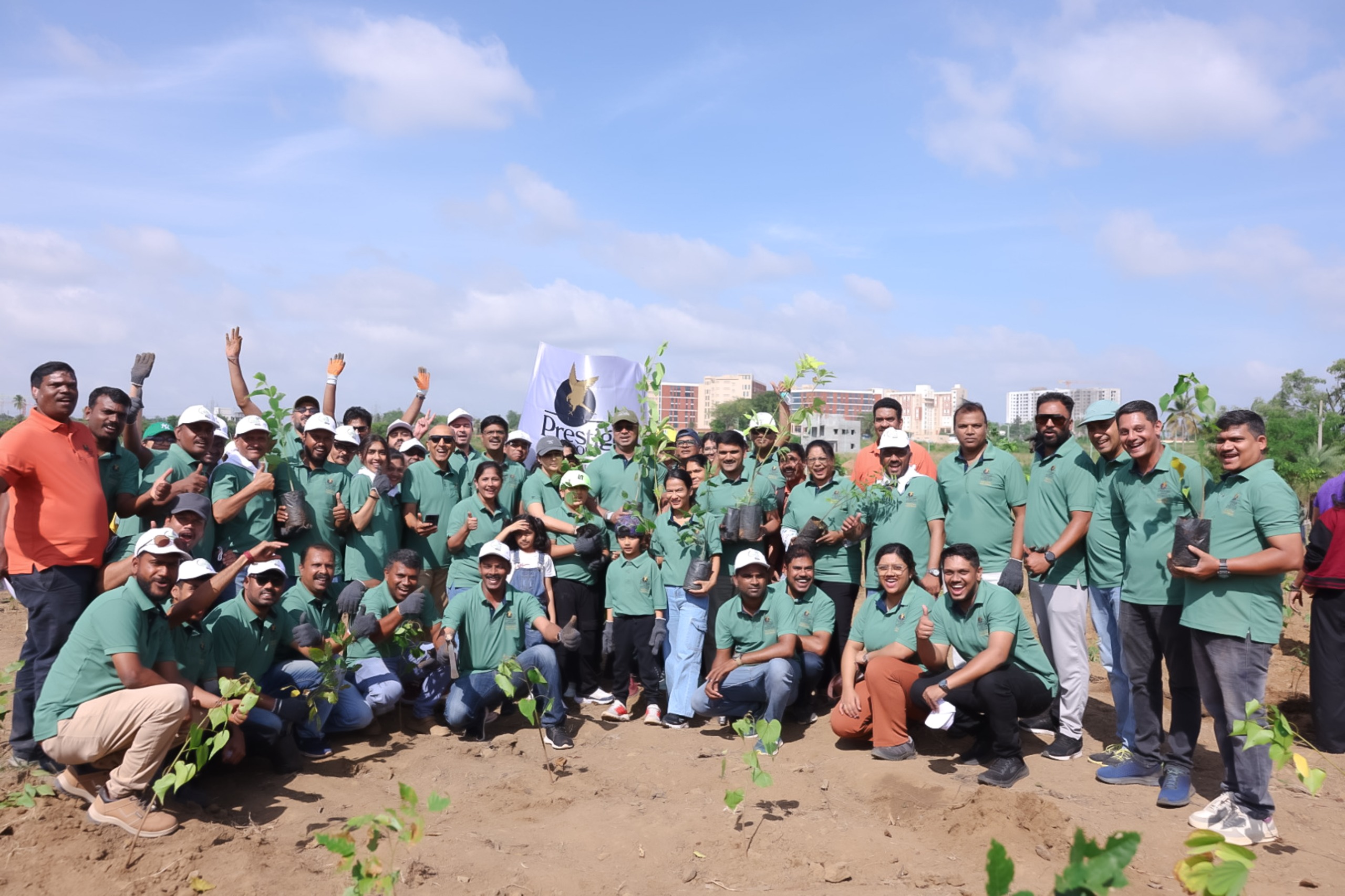 Prestige Group powers Bengaluru&rsquo;s largest private green commitment, adopts 1.25 lakh native saplings towards One Million Tree Mission