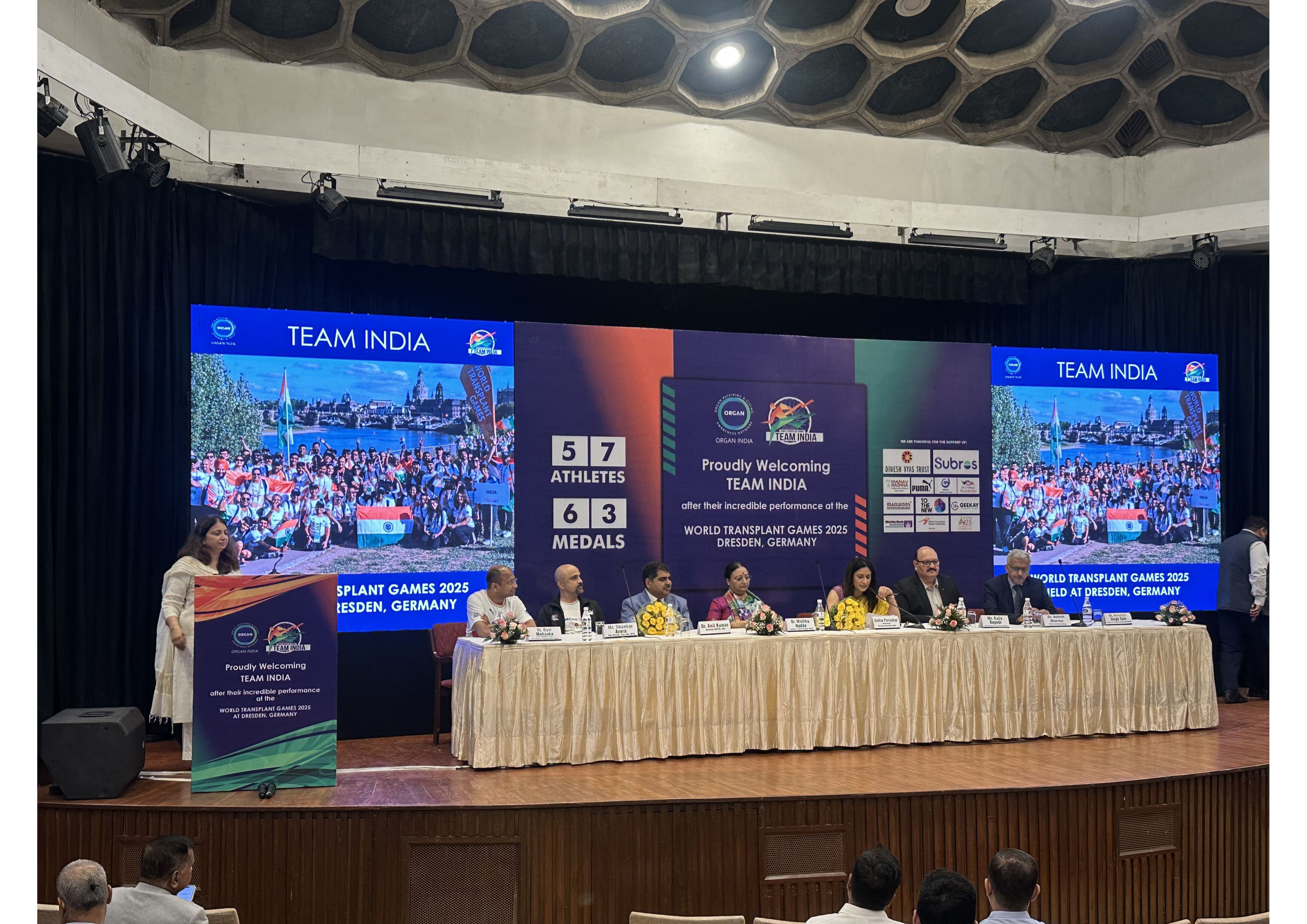 Organ India return as Team India Managers for third consecutive World Transplant Games