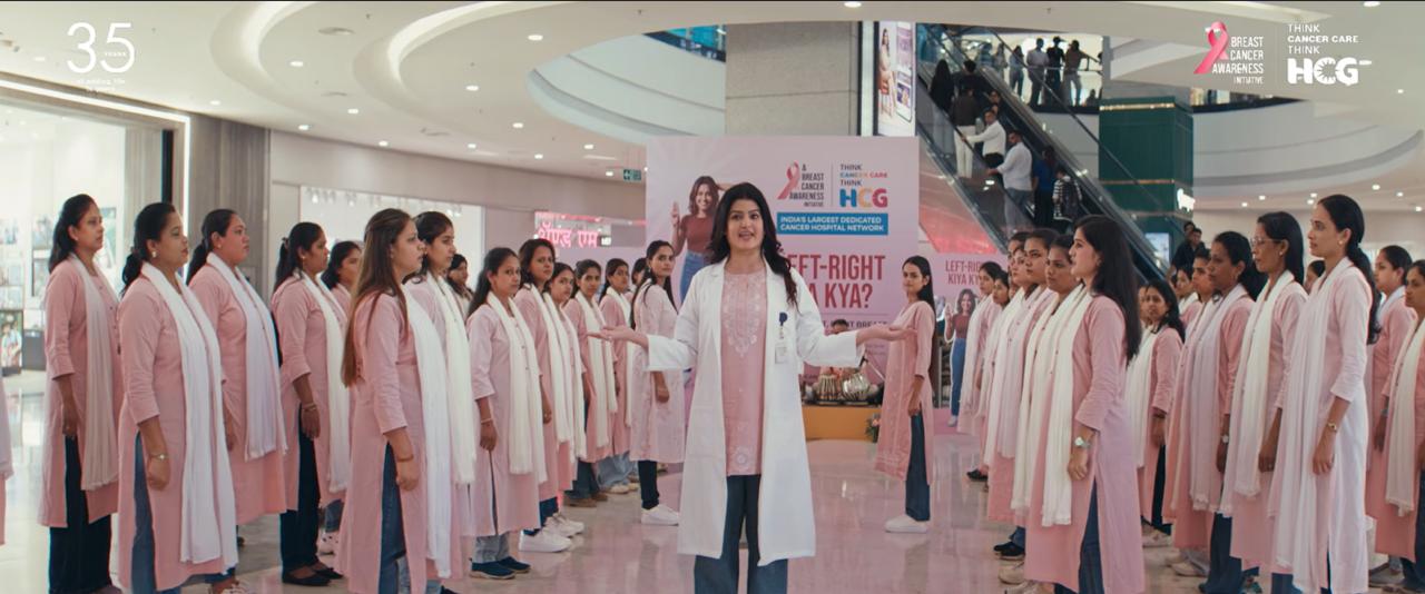 HCG launches #LeftRightKiyaKya to extend breast cancer awareness beyond October - a nationwide campaign encouraging women to make breast awareness a monthly habit