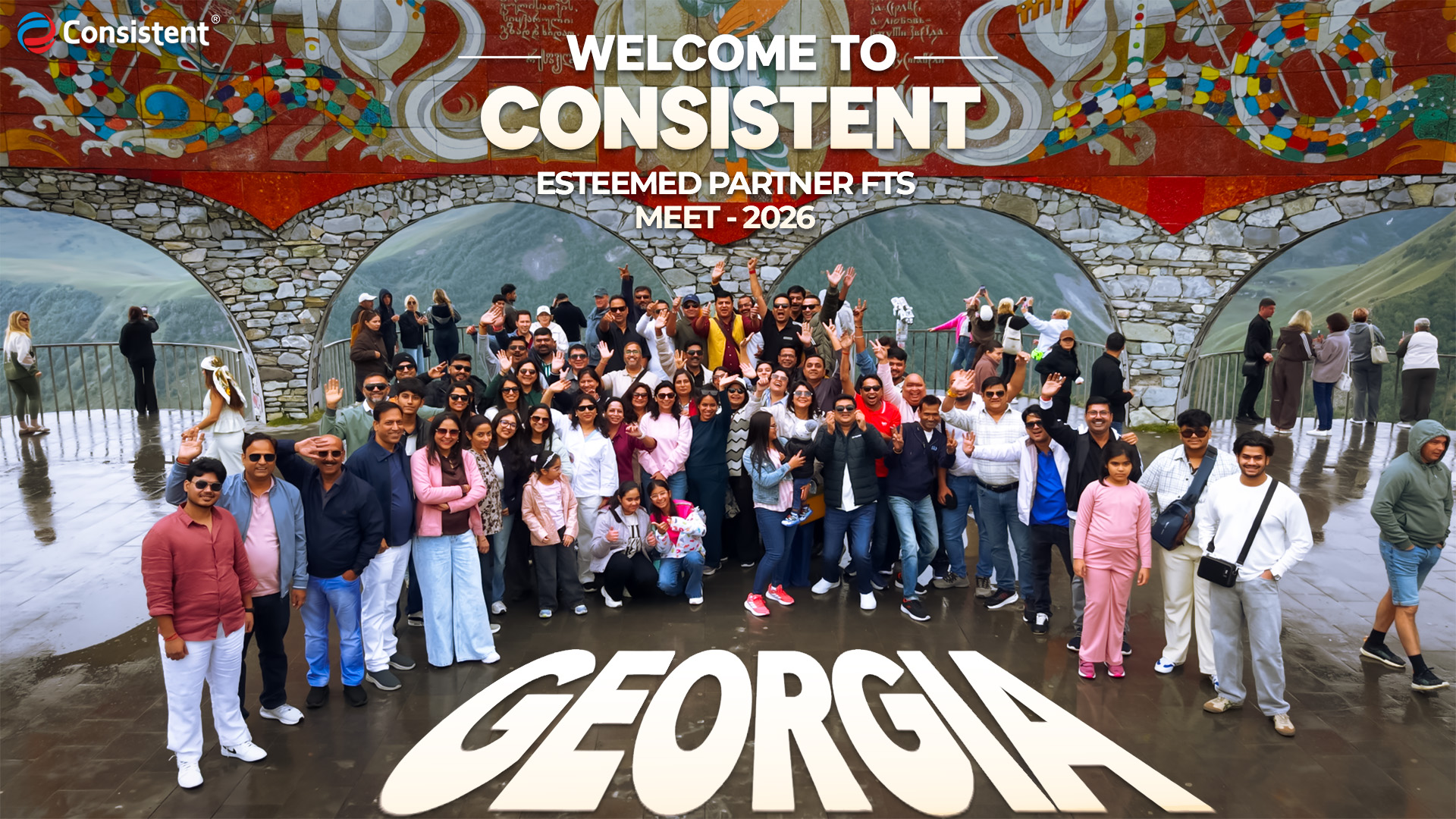 Consistent Infosystems Strengthens Channel Engagement with an Exclusive Georgia Trip for 90+ Premium IT Partners