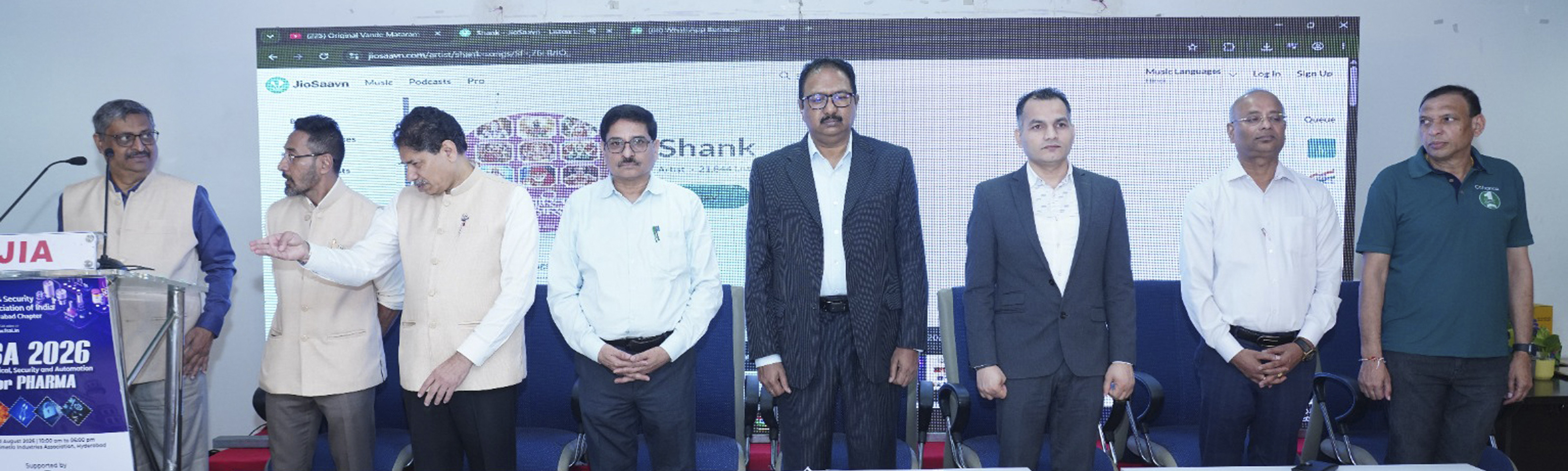 FESA 2026; organised by Fireand Security Association of India, highlights need forproactive fire and process safety in pharma!