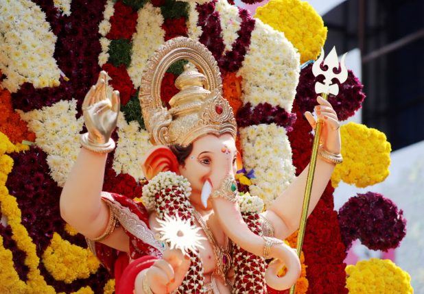 Ganesh Chaturthi 2026: Flower Shopping Rises as Homes, Temples, Schools and Pandals Prepare for Festive Celebrations