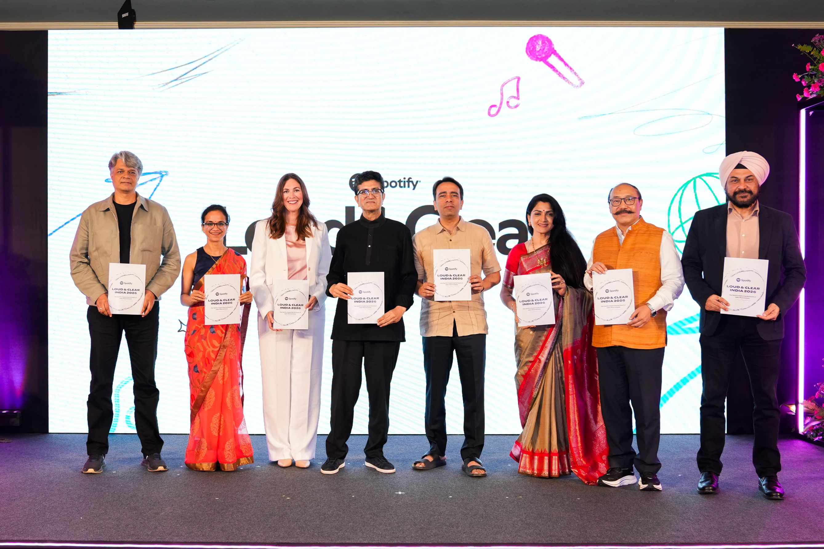Loud & Clear: India's Music Economy on Spotify Grew 29% Last Year - Driven by a Surge Across Most Major Languages