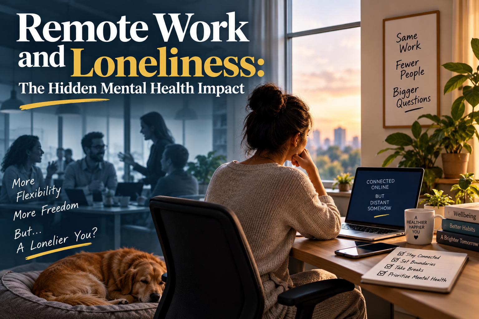 Remote Work and Loneliness: The Hidden Mental Health Impact