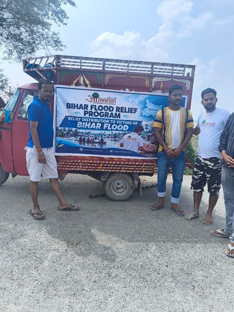 BIHAR FLOOD RELIEF NEWS- Aahwahan Foundation Launches Bihar Flood Relief 2026