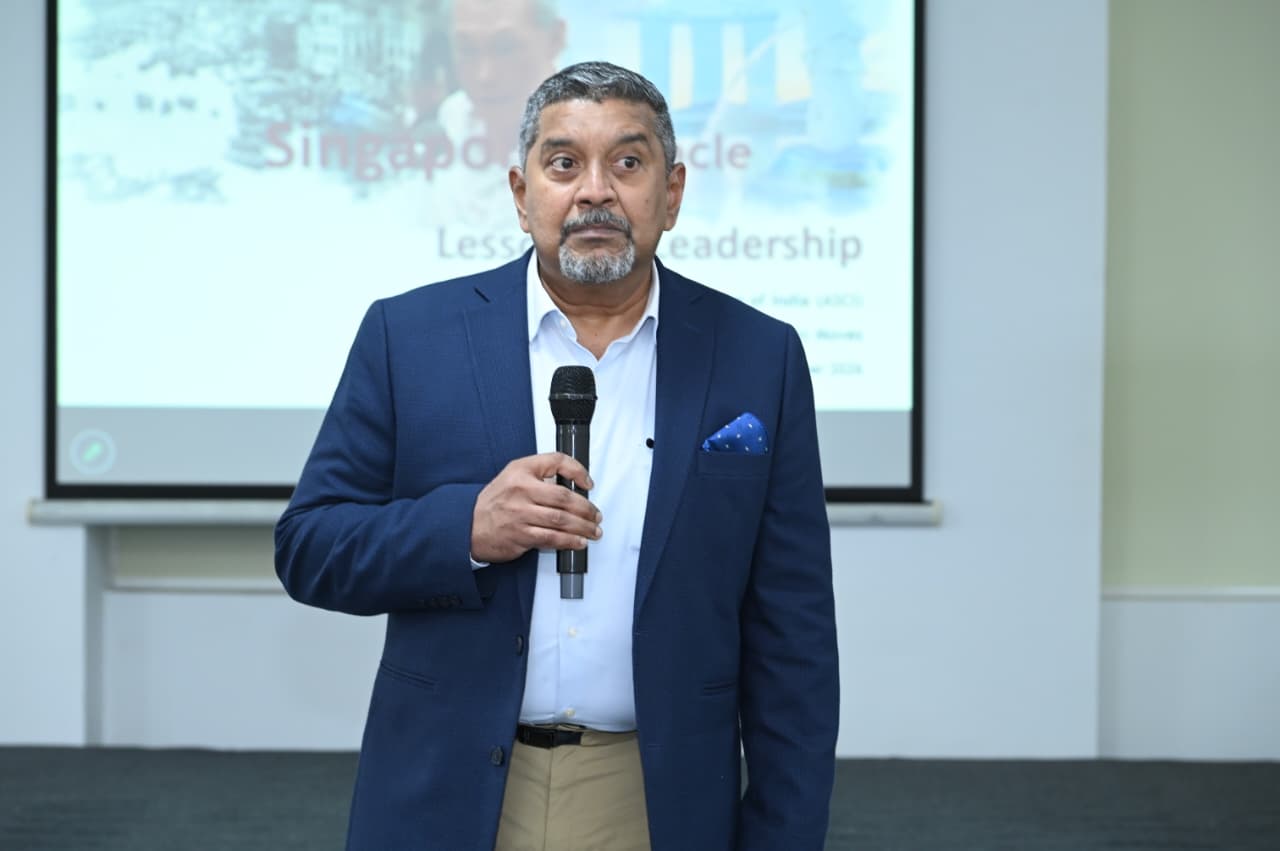 ASCI School of Management Hosts Public Lecture on Singapore's Transformation and Lessons in Pragmatic Leadership