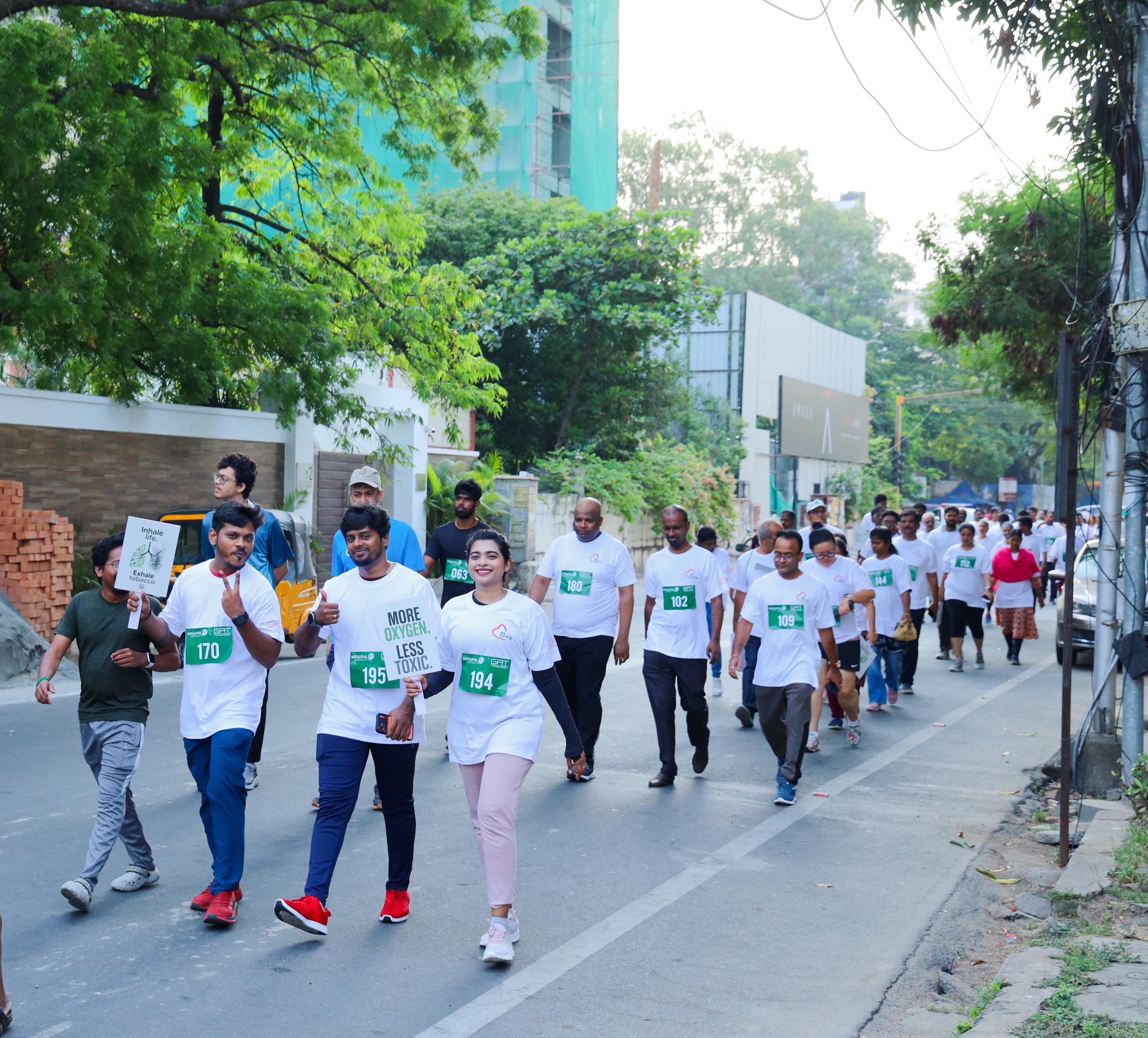 Post-Event 2000+ Participants Walk for World No Tobacco Day Across GRT Hotels&rsquo; 22 South Indian Properties