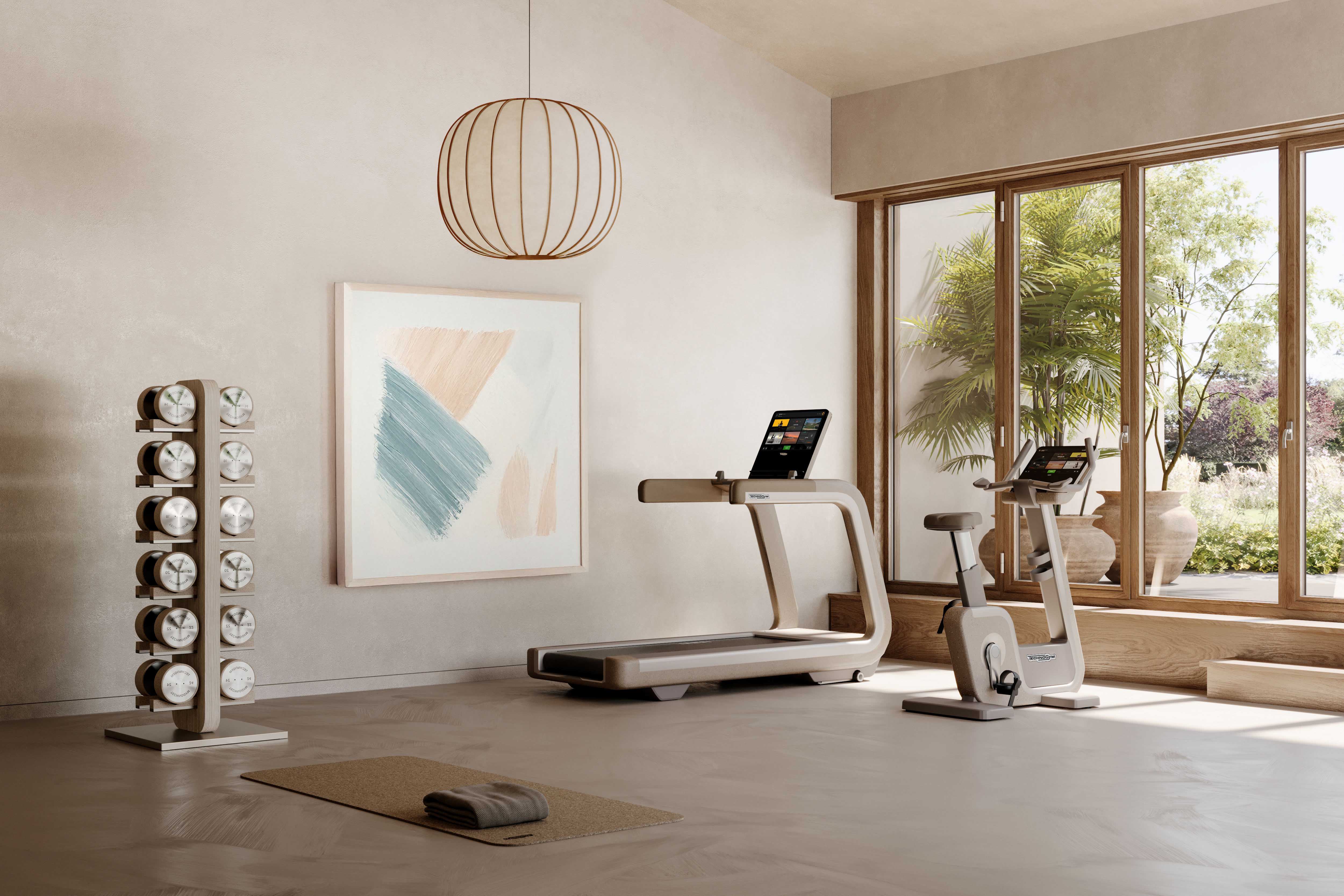 UNICA in Sand Stone: Technogym’s New Design-Led Approach to Luxury Wellness Living.