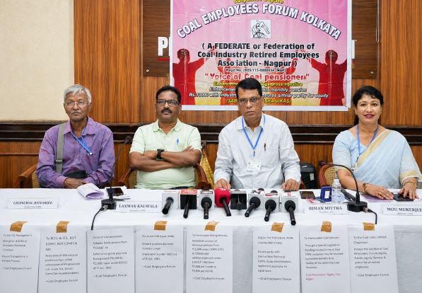 Coal Employees' Forum Demands Rs.10,000 Minimum Pension, IDA and Better Healthcare for Coal Pensioners