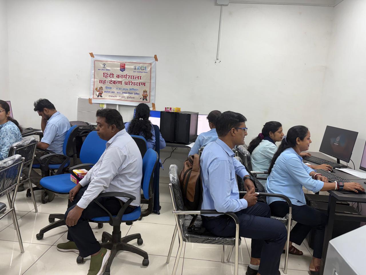 Empowering Employees with Hindi Proficiency: ECL Organises Workshop-cum-Typing Training