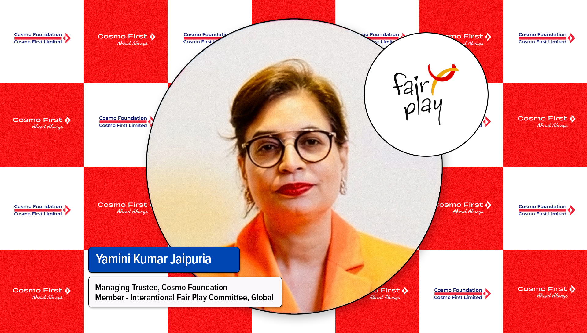 Cosmo Foundation Supports Global Fair Play Movement in India to Promote Integrity in Sport