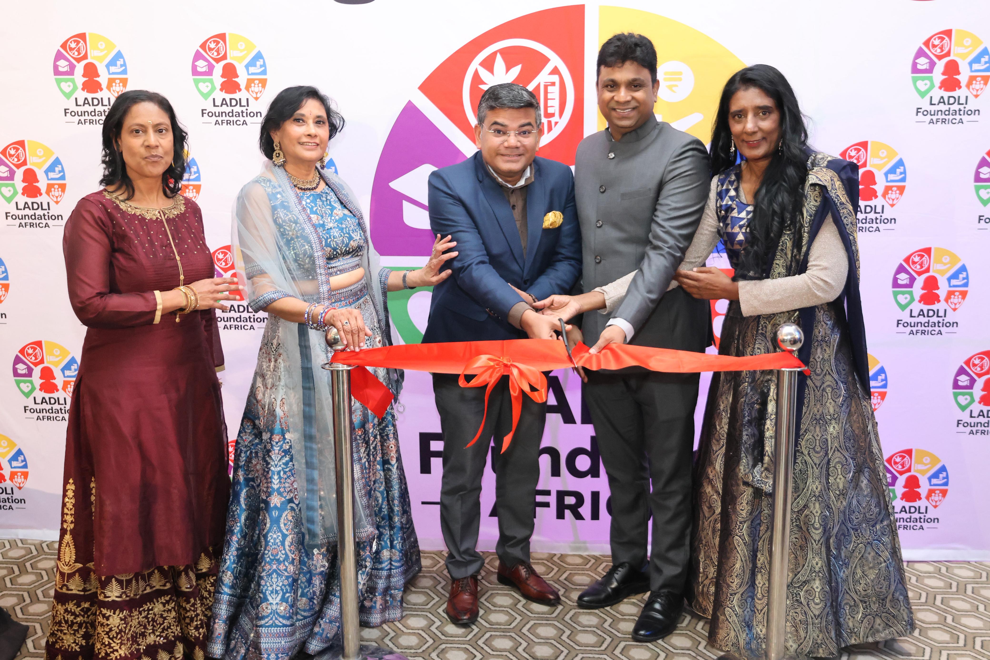 Consul General Harish Kumar Inaugurates Ladli Foundation Africa