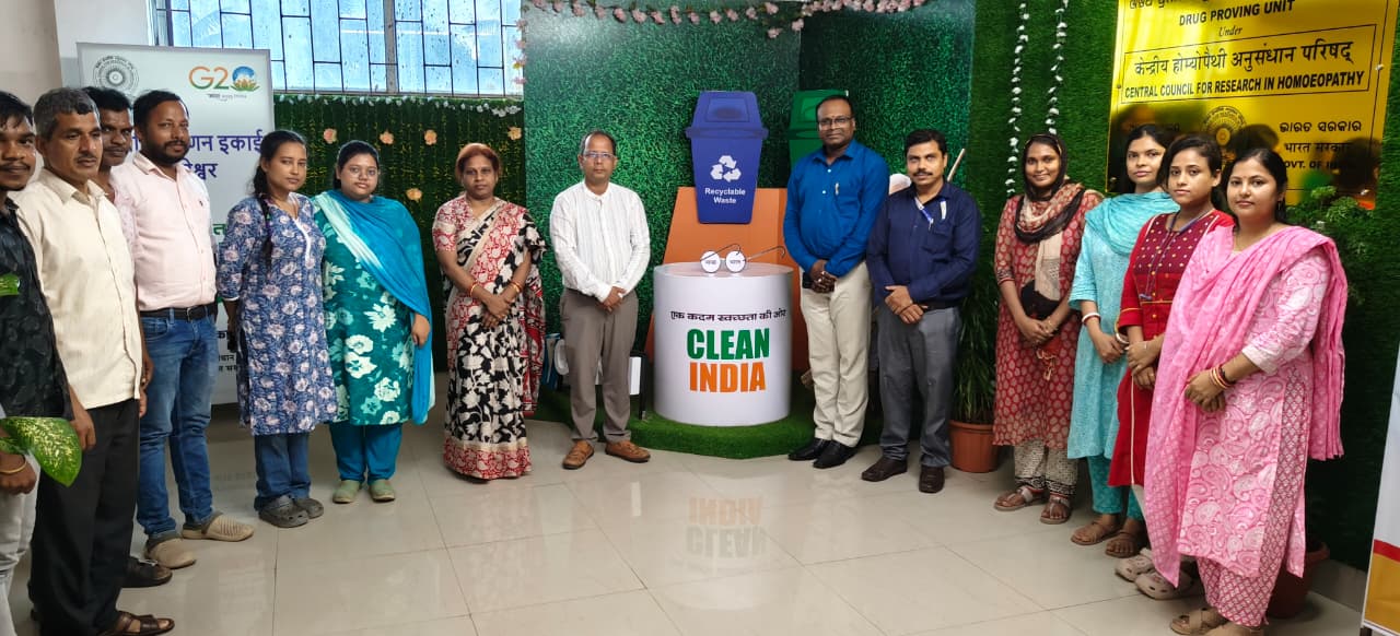 One-Day Hindi Workshop Held at Drug Proving Unit, CCRH Bhubaneswar