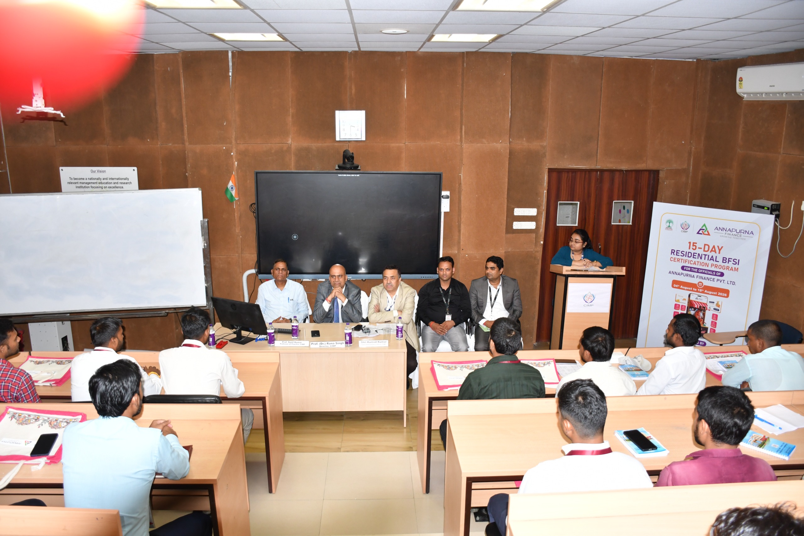 CIMP Concludes 15-Day BFSI Certification Programme for 44 Annapurna Finance Credit Officers