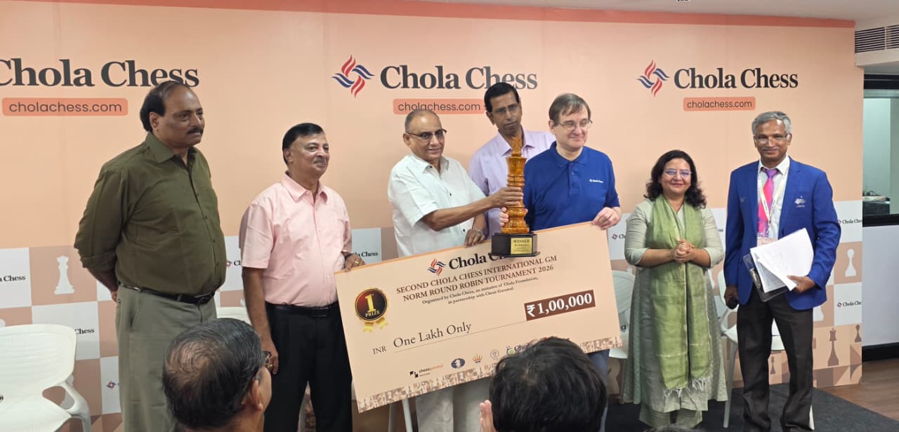 Chola Chess hosts International Norm Tournaments; Welcomes India&rsquo;s 97th Grandmaster