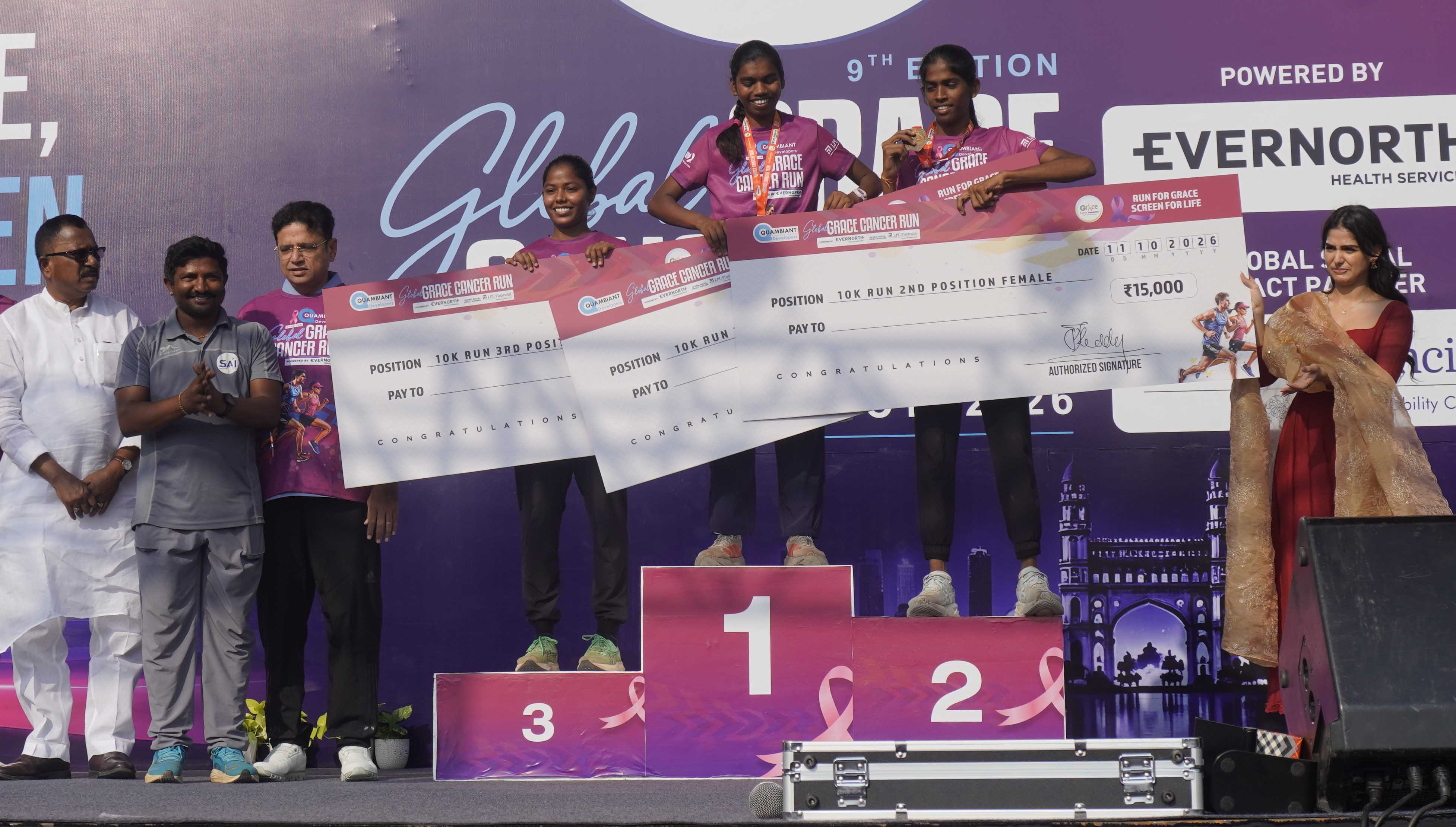 Hyderabad&rsquo;s Biggest Cancer Awareness Run Draws 35,000 Participants
