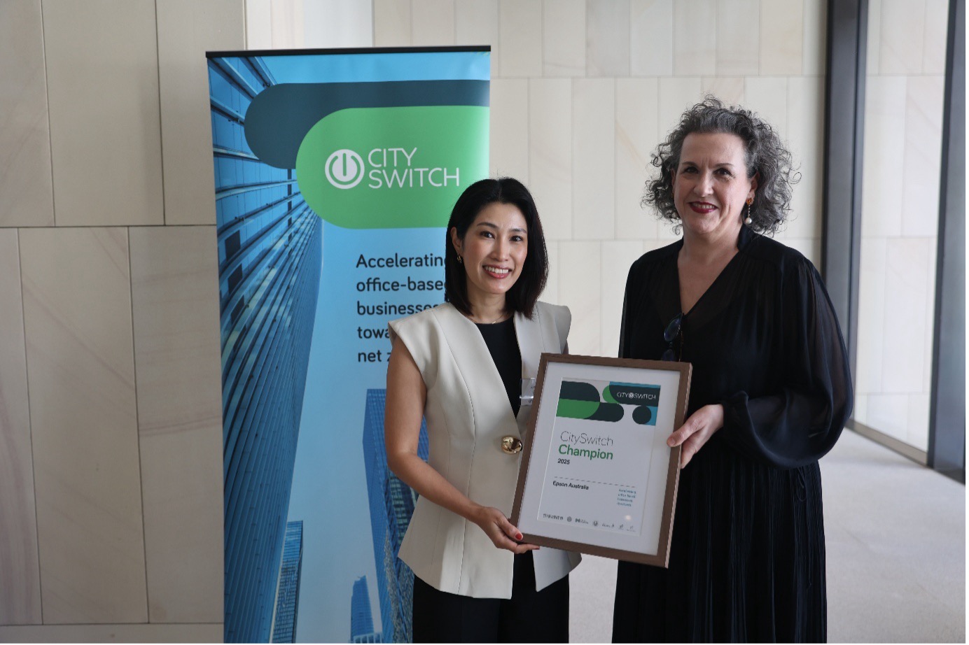 Epson named CitySwitch Champion for third consecutive year