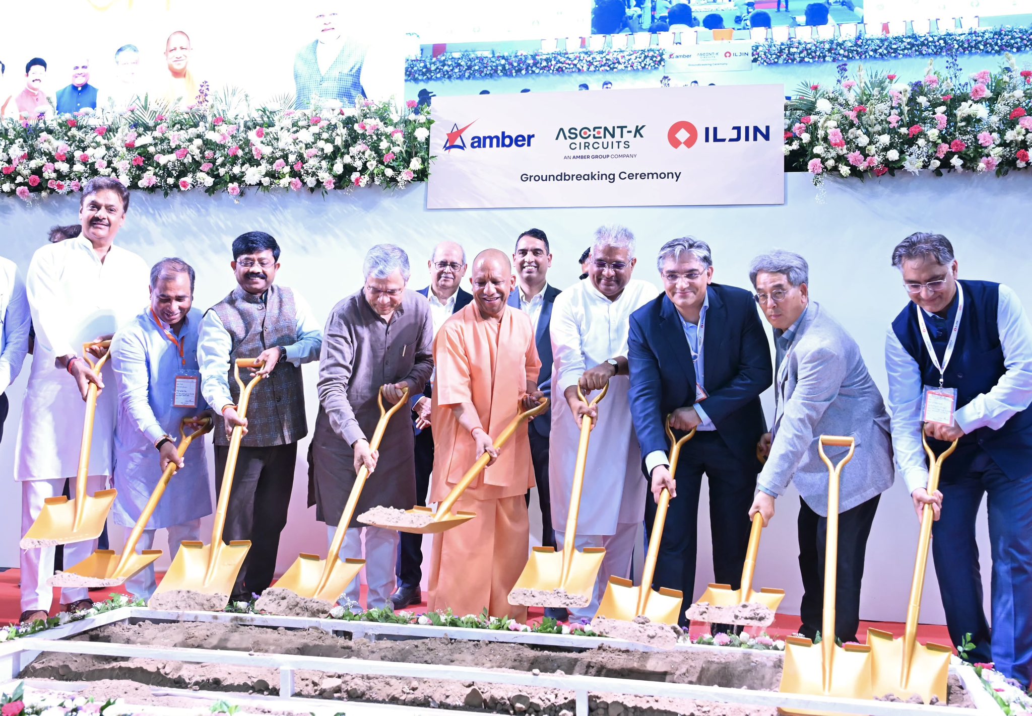 Shri Yogi Adityanath Marks Groundbreaking of Amber Group&rsquo;s INR 6,785 Crore Investment to Strengthen India&rsquo;s Electronics Components Manufacturing Ecosystem