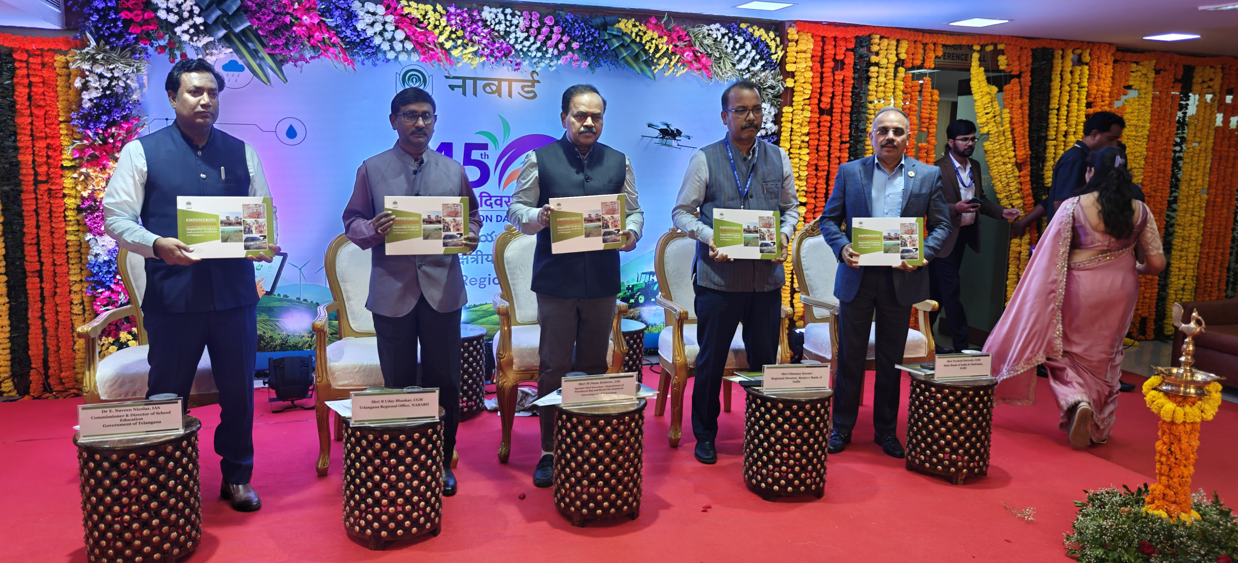 NABARD, Telangana celebrates 45th Foundation Day