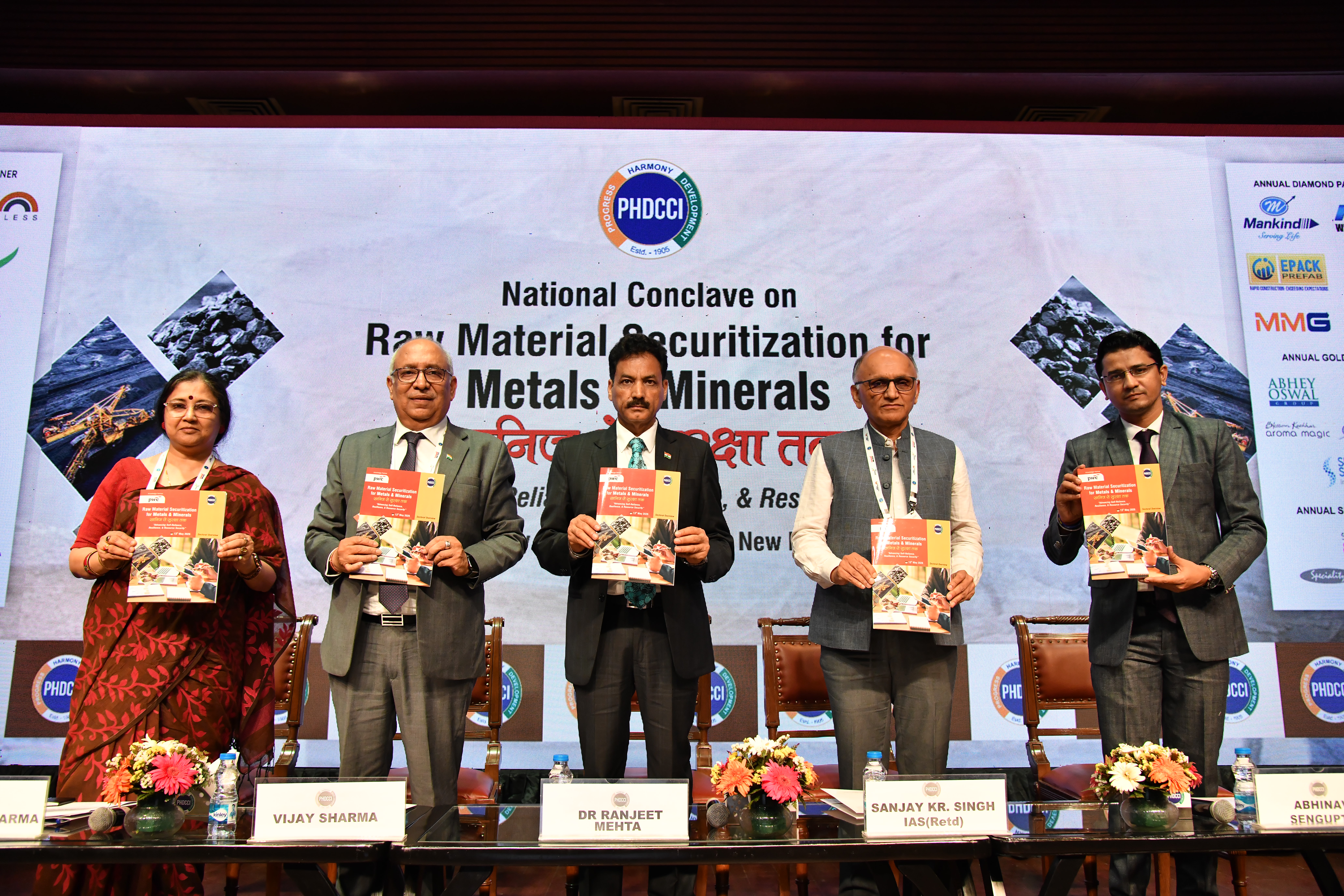Metals and Minerals Leaders Praise PHDCCI Raw Material Security Efforts
