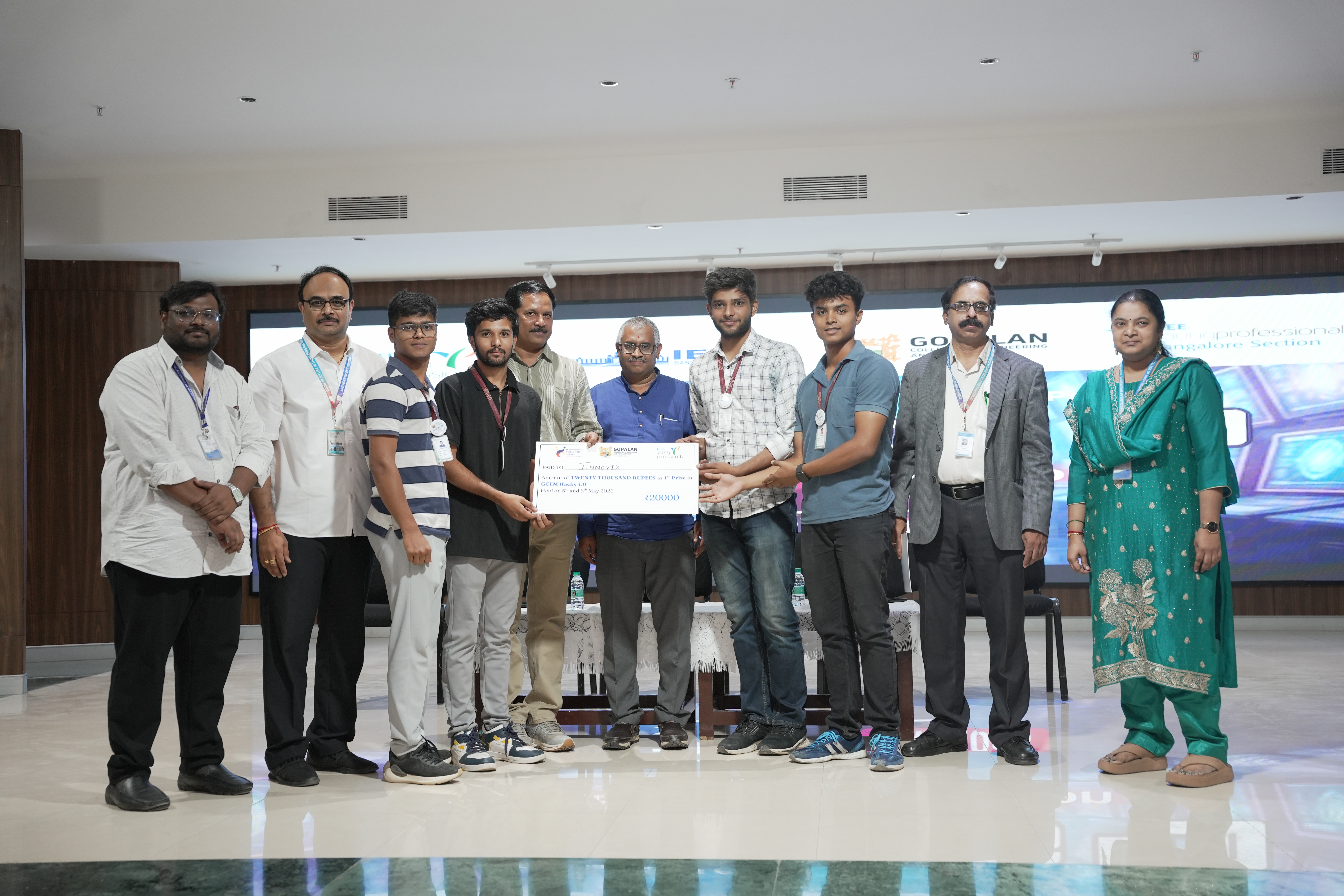GCEM Hacks 4.0 Concludes, Highlights Innovations by 200 Plus Young Tech Talents