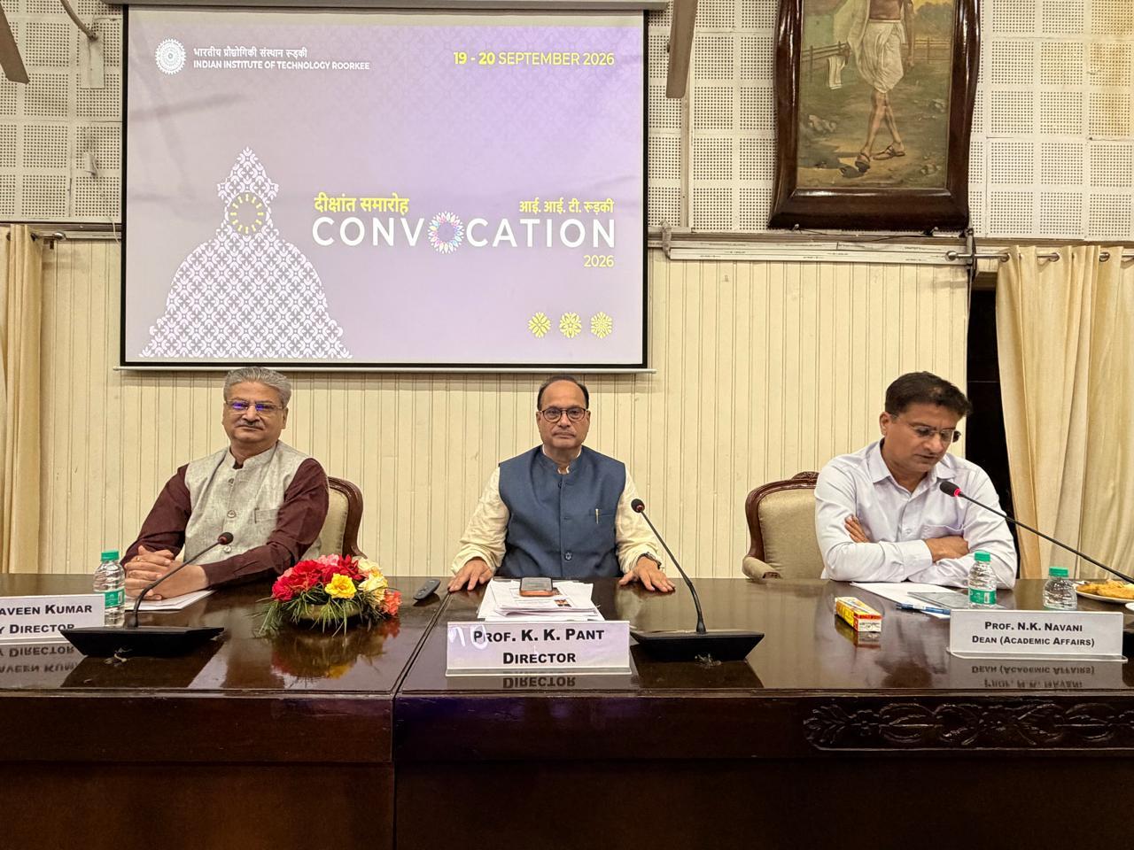 IIT Roorkee Convocation 2026 to Spotlight Excellence, Innovation and Research