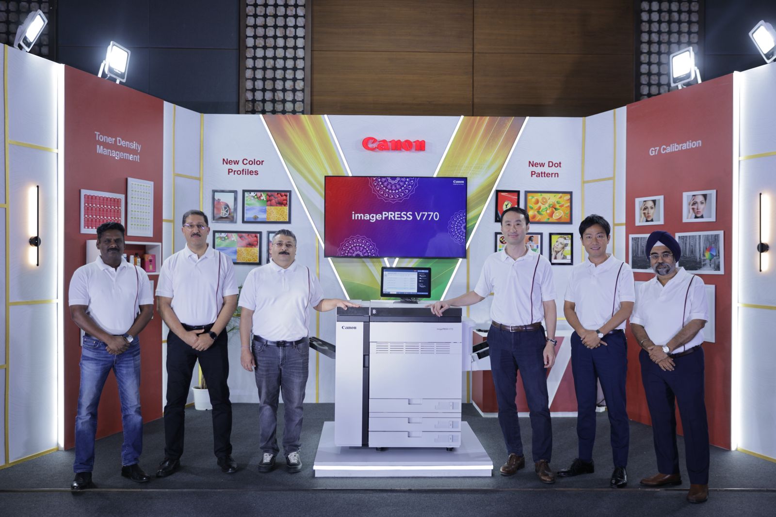 Canon India Launches imagePRESS V770 Colour Production Press