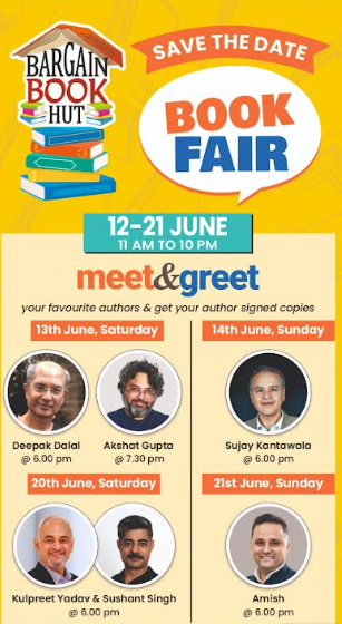 Infiniti Mall, Malad Brings 10-Day Literary Extravaganza with Bargain Book Hut and Star Author Line-Up