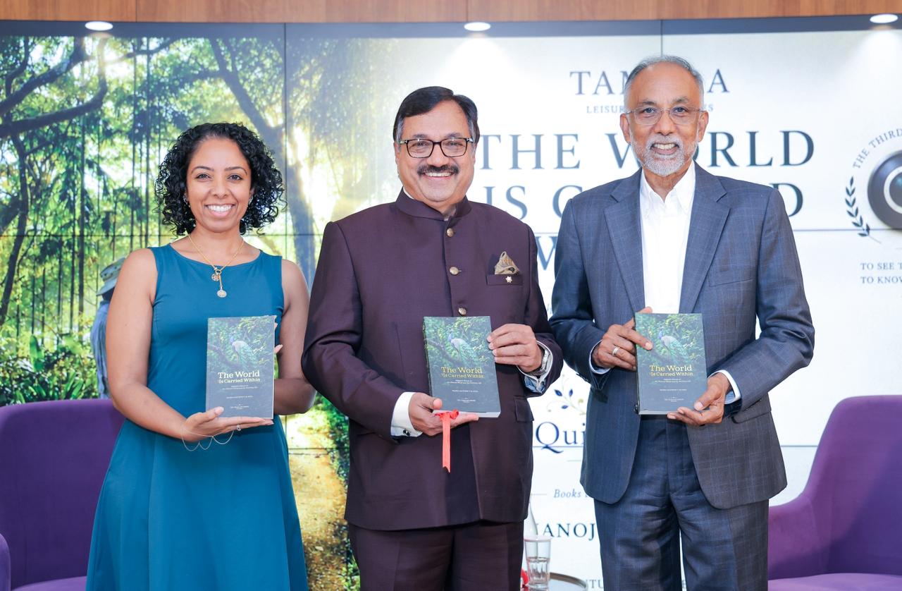 for Coverage | Launch of &lsquo;The World Is Carried Within&rsquo; by Hospitality Veteran Manoj Mathew