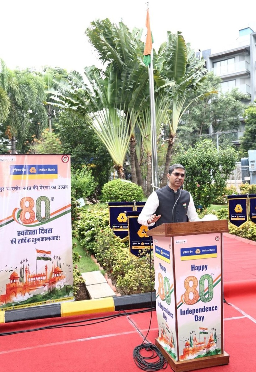 Indian Bank Reaffirms Commitment to Nation-Building and Inclusive Growth While observing 120th Foundation Day & 80th Independence Day