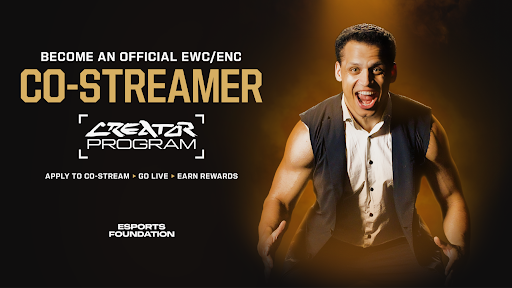 Esports Foundation launches the largest esports Creator Program for EWC 2026 and ENC 2026; Applications open for co-streamers across India