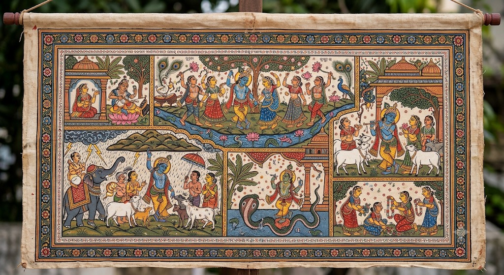 Pattachitra of Odisha: The Traditional Art of Storytelling Through Colors and Craft