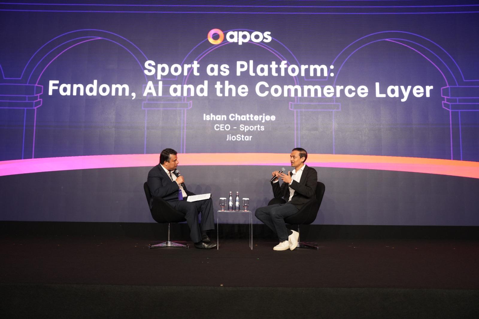 Ishan Chatterjee at APOS 2026: &ldquo;Very few properties can aggregate audiences at the scale like live sports&rdquo;