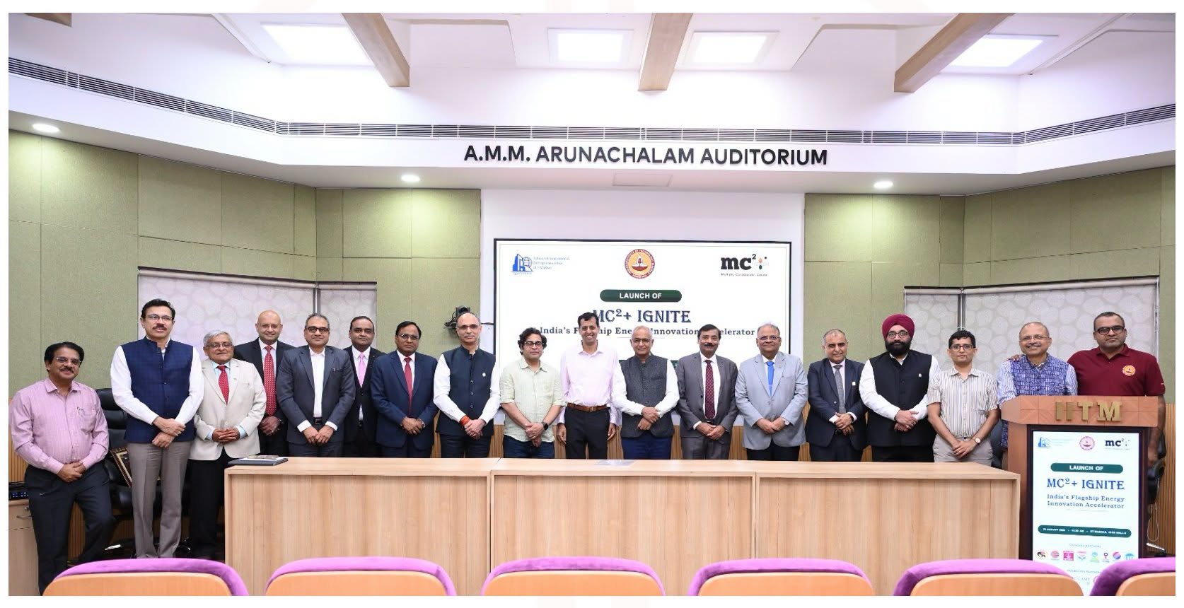 Secretary MoPNG Dr Neeraj Mittal, oil & gas PSU chiefs launch MC&sup2;+ Ignite to accelerate energy deep-tech startups
