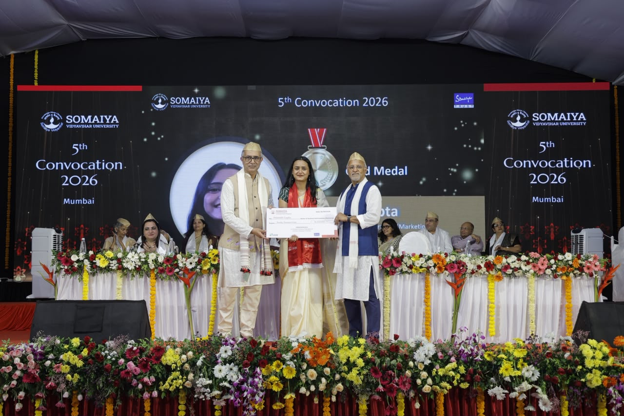 For Media: K J Somaiya Institute of Management Confers Degrees on 1,244 Students