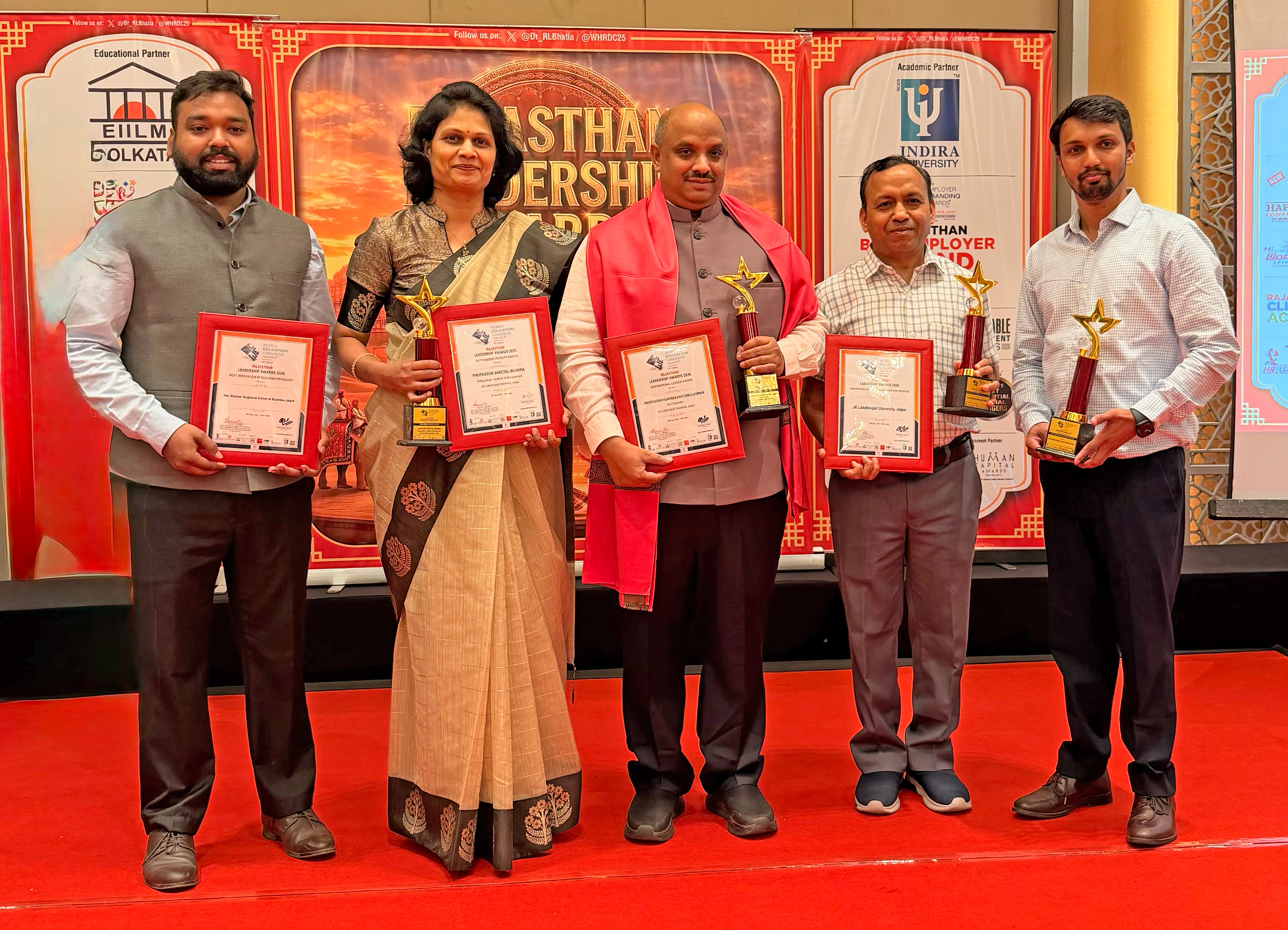 JK Lakshmipat University Wins Innovation Award for Academic&ndash;Industry Interface at Rajasthan Leadership Awards 2026