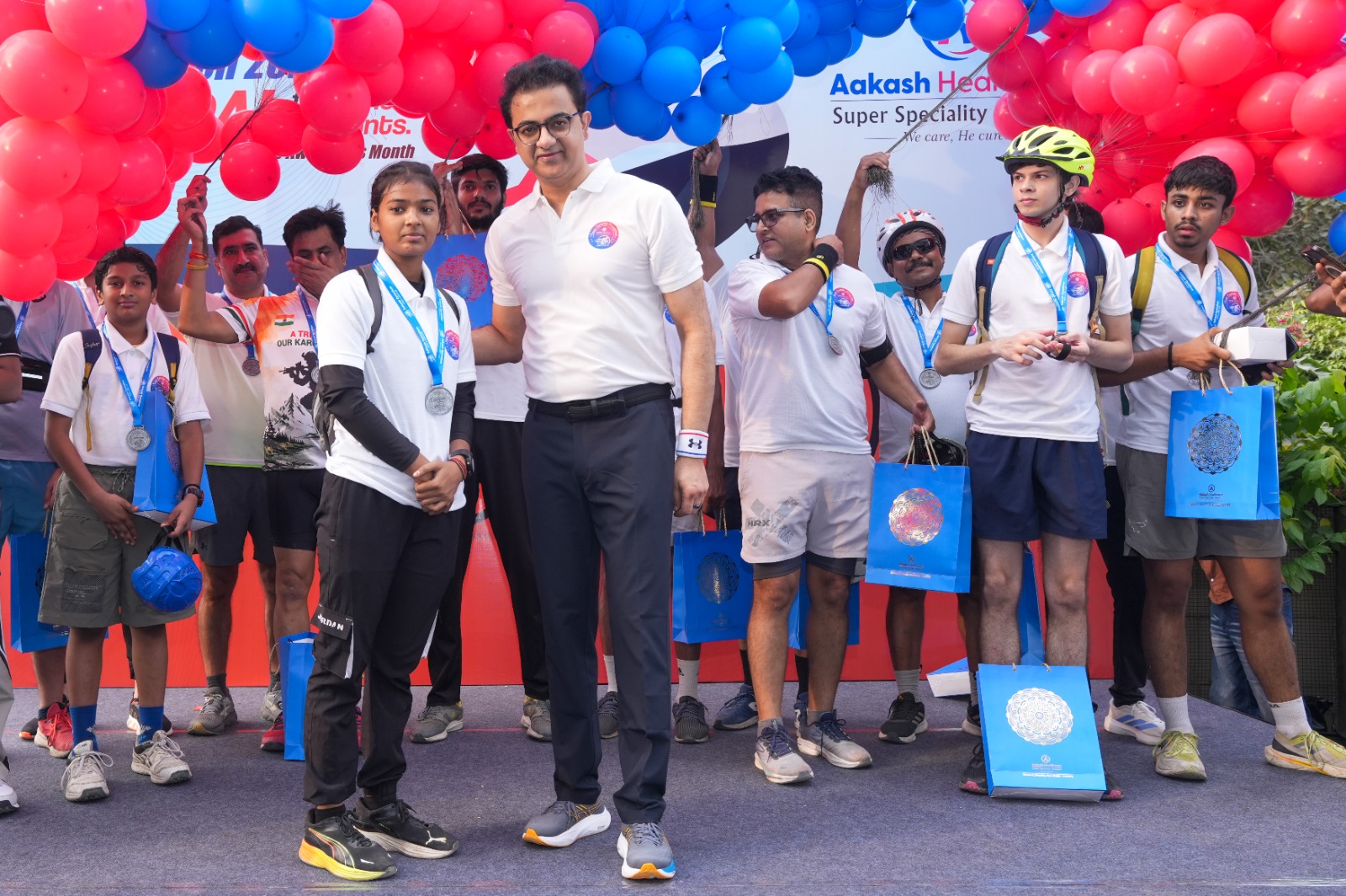 Hundreds Pedal for Healthier Bones and Joints at Aakash Healthcare&rsquo;s Cyclothon 2026