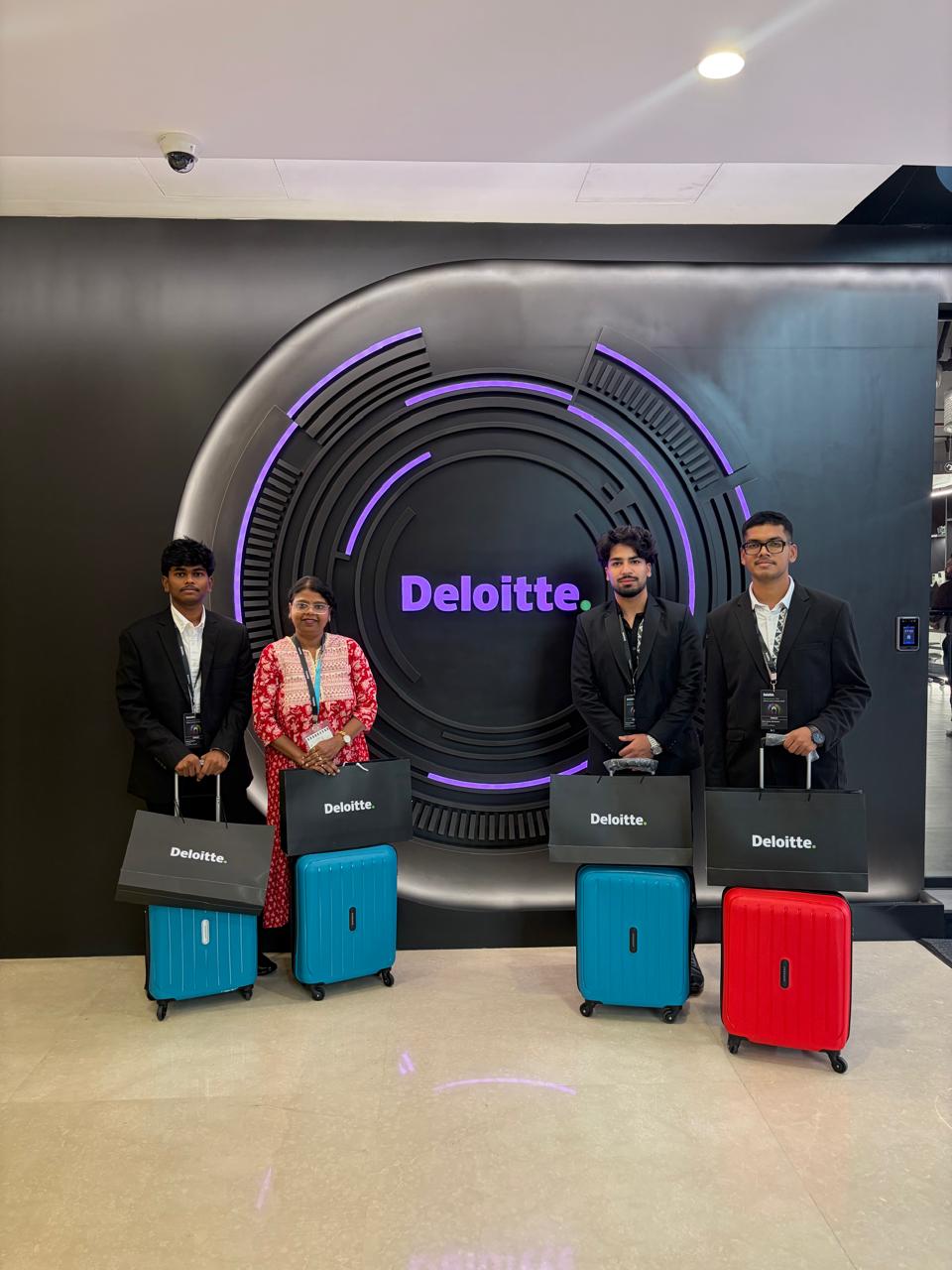 JUFET Team InnovateX Enters 10 at Deloitte Hacksplosion 2026