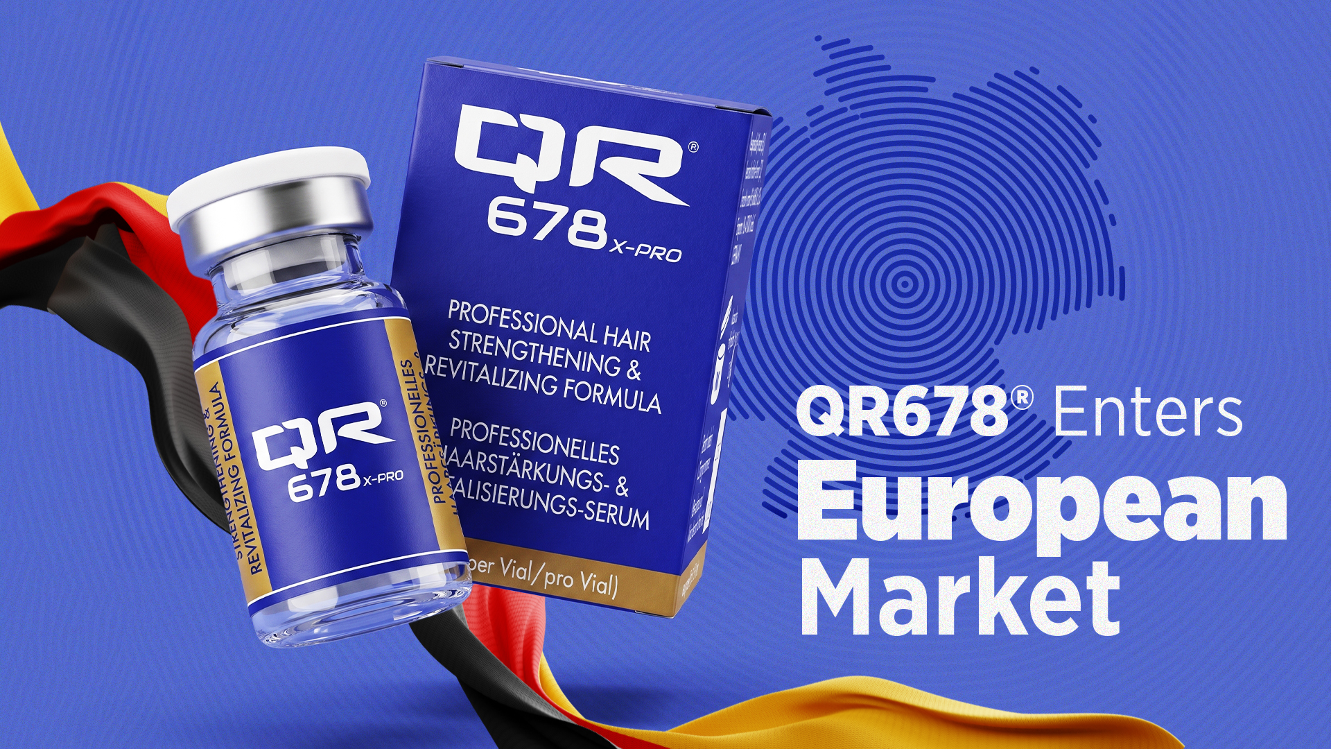 QR678&reg; Enters European Market with Germany as Strategic Launchpad for QR678 X-PRO&reg;