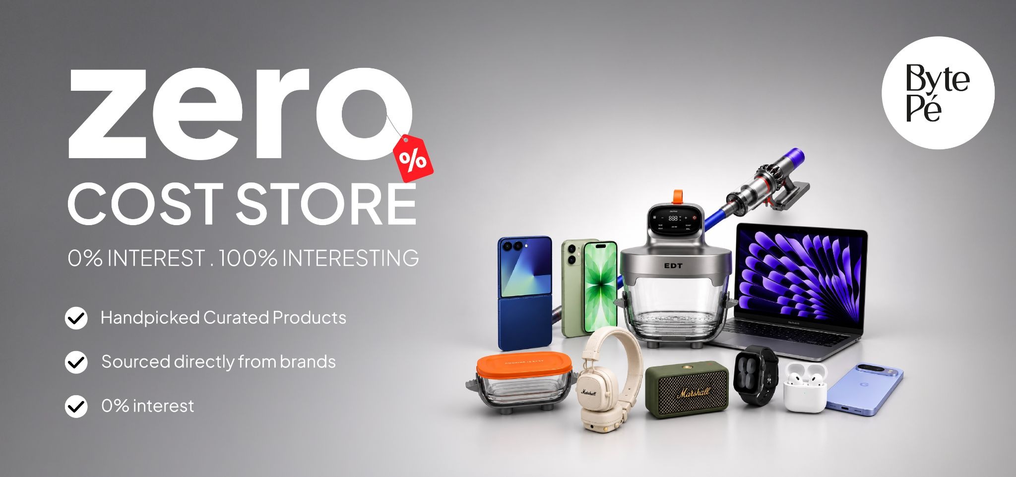 BytePe Launches &lsquo;Zero Cost Store&rsquo; Adding New Premium Brands like Dyson, Marshall, Mokobara and More to Its Marketplace on No Cost EMI