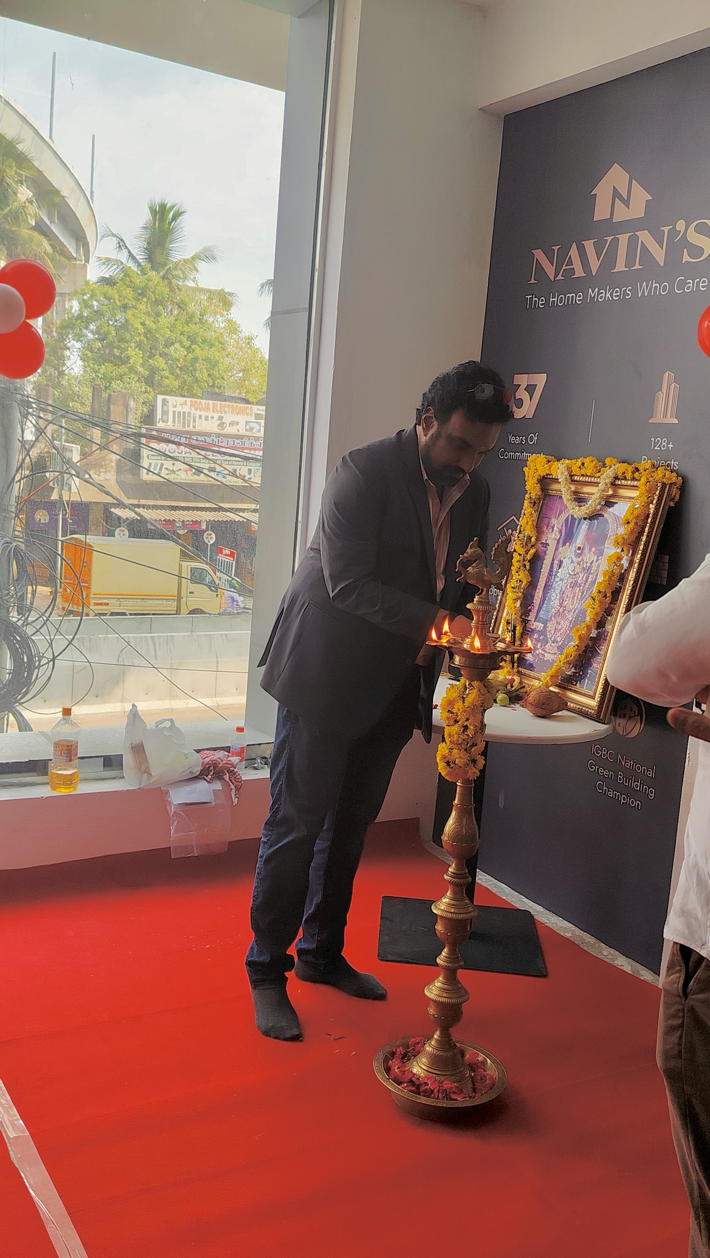 Navin&rsquo;s Inaugurates New Sales Office at Hanging Garden, Valasaravakkam