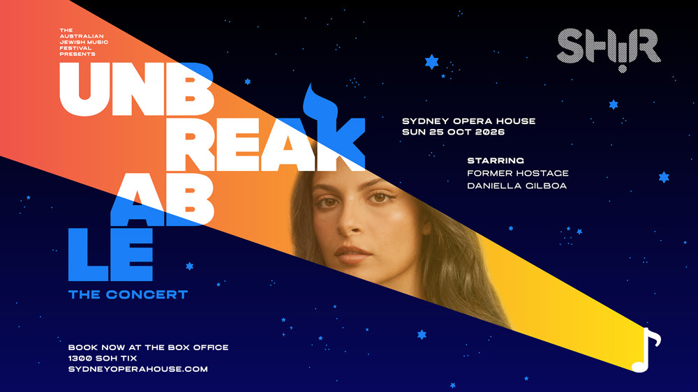 Former Israeli hostage Daniella Gilboa to perform her powerful debut single Where Everything Ends at Sydney Opera House.