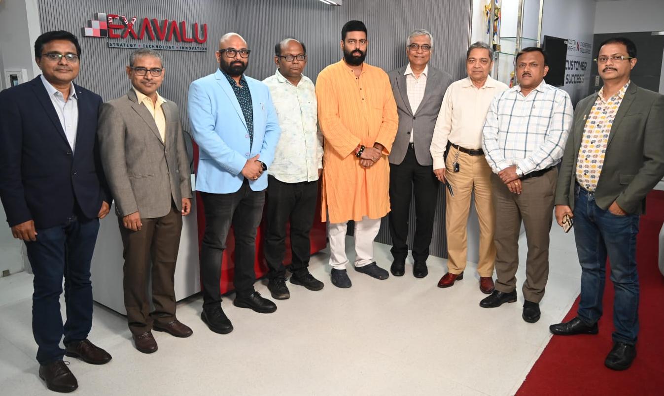 English Press Release and Photograph of Exavalu strengthens global delivery engine with new Kolkata IT facility